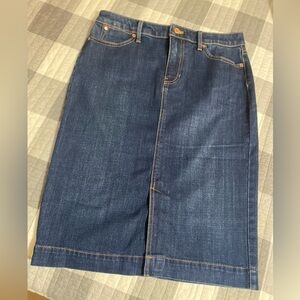 Talbots Denim Skirt